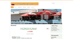 Desktop Screenshot of pizzeria-laluna.at