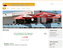 Tablet Screenshot of pizzeria-laluna.at